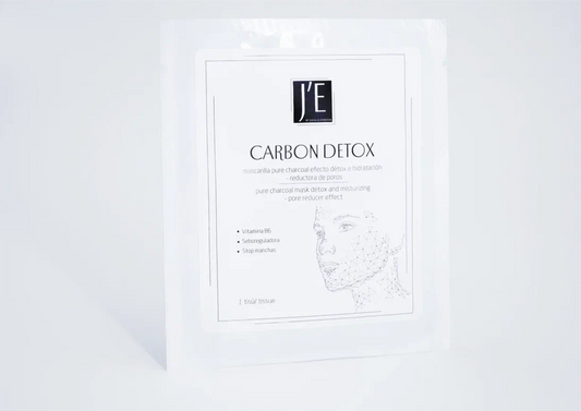 CARBON DETOX - mascarilla pure charcoal efecto détox e hidratación - reductora de poros